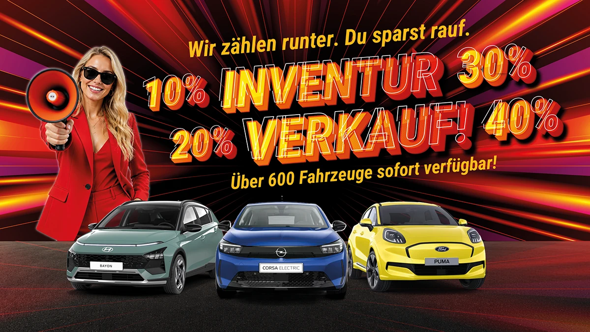 Teaser für die Inventur-Deals